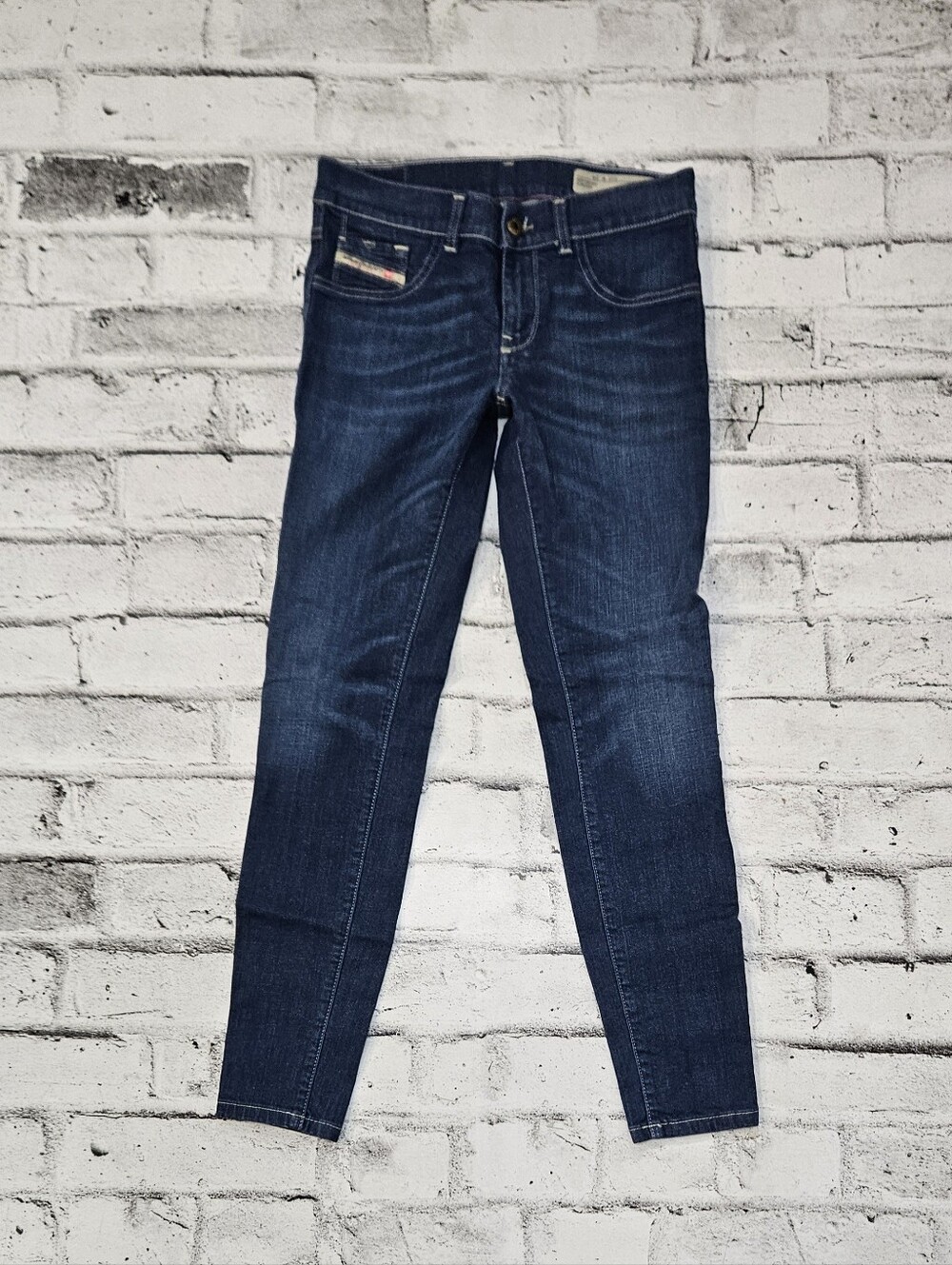Diesel Livier Ankle Womens Skinny Jeans Dark Wash Stretch W29